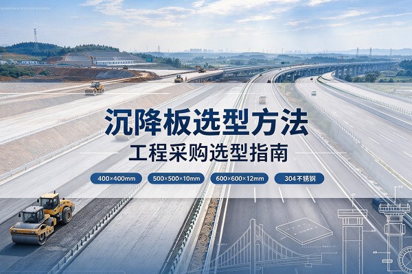 头屯河沉降板选择方法