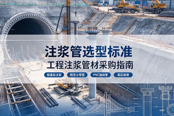 头屯河注浆管选型标准