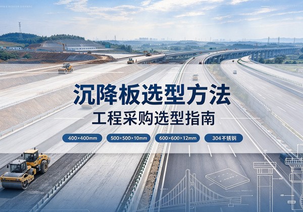 头屯河沉降板选择方法